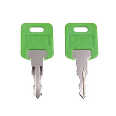 2 PCS RV Green Master Key MK9901 6601 for Global Link Bauer Motorhome