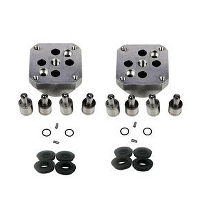 2 Sets Pilot Valve Pusher Block 9234284 for John Deere Excavator 120C 135C 17D 200CLC 800C 50C 80C
