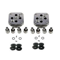 2 Sets Pilot Valve Pusher Block 9234284 for John Deere Excavator 120C 135C 17D 200CLC 800C 50C 80C