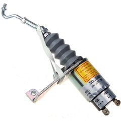 24V Fuel Shut Off Solenoid RSV1751 SA-3765-24 for Cummins DEUTZ Bosch Perkins - Buymachineryparts