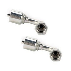 2PCS Crimp Fitting With 3/8" Female JIC 06Z-666 for Parker Weatherhead
