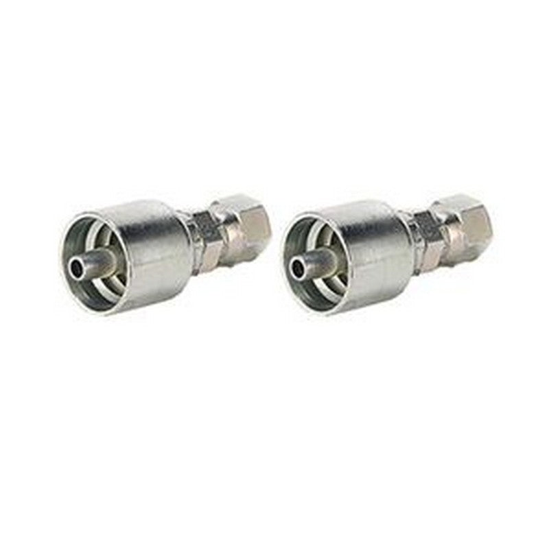 2PCS Hydraulic Hose Fitting With 5/8" Female JIC Swivel 10643-10-8 for Parker