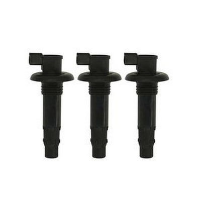 3 Pcs Ignition Coil 420-664-020 296-000-307 for SeaDoo Jet Boat GTI130 GTR215 GTX4TEC RXT260