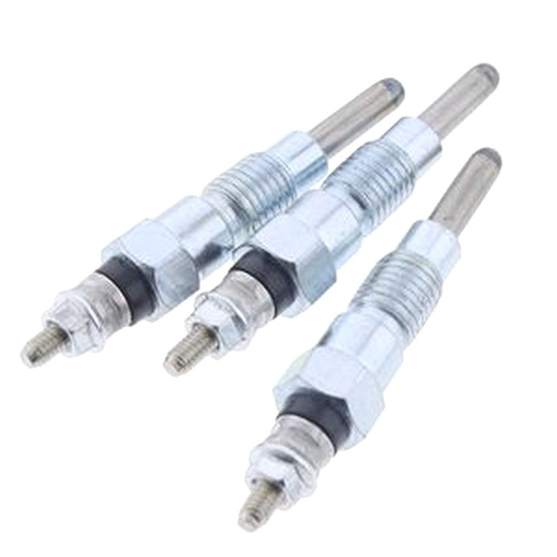 3pcs Glow Plugs MIU802457 M811937 for Yanmar Engine 3TNV76 3TNM74 3TNV70 John Deere 2305 2320 850D 2030A 1023E 1025R 1026R 2025R