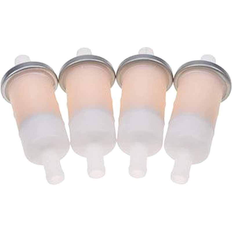 4 Pcs Fuel Filter 16900-MG8-003 for Honda Motorcycle CBR600F Goldwing 1200 1500
