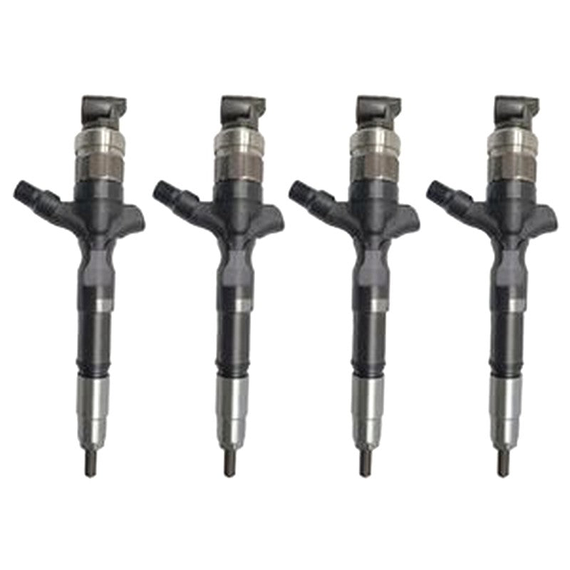 4 PCS Fuel Injector 23670-0L100 for Toyota Engine 2KD-TFV