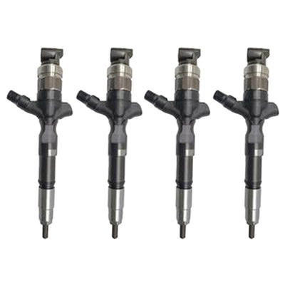4 PCS Fuel Injector 23670-0L100 for Toyota Engine 2KD-TFV
