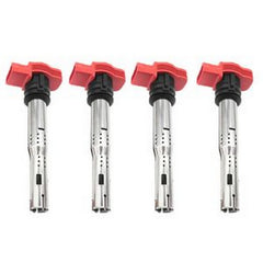 4 PCS Ignition Coil 06E905115E for TT A4 A5 Q5 VW Golf Passat Jetta GTI 2.0T 2.0L UF529