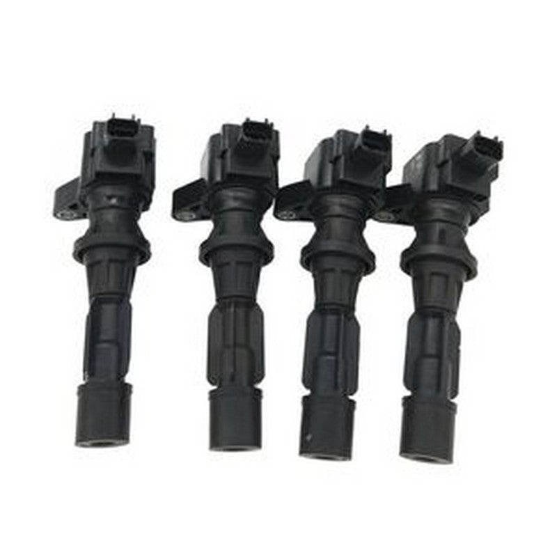 4 PCS Ignition Coil 6E5G-12A366 for Ford Fusion Mercury Milan 2.3L 06-09