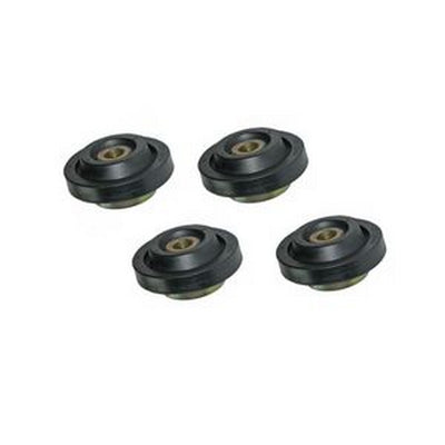 4 Pcs Mounting Rubber Cushion 109-9350 for Caterpillar CAT Engine 3116 3066 Excavator 318C 320B 321C 325C