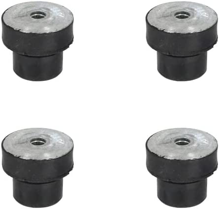 4Pcs Engine Mounting Rubber Cushion Feet Bumper 87488318 for CASE 580M 580N 580SN 586G 588G 590SN