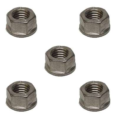 5 Pcs Stainless Steel Turbocharger Mounting Nut 3818824 for Cummins L10 M11 Engine in USA
