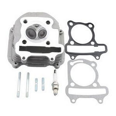 57.4mm Cylinder Head With Gasket Spark Plug for 4 Stroke GY6 150cc 157QMJ 152QMI Engine ATV Go Kart Motorcycle Scooter