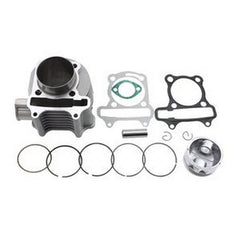 57.4mm Cylinder Kit for GY6 4 Stroke 125cc 150cc 157QMJ 152QMI TaoTao Quads Go Kart Motorcycle Scooter