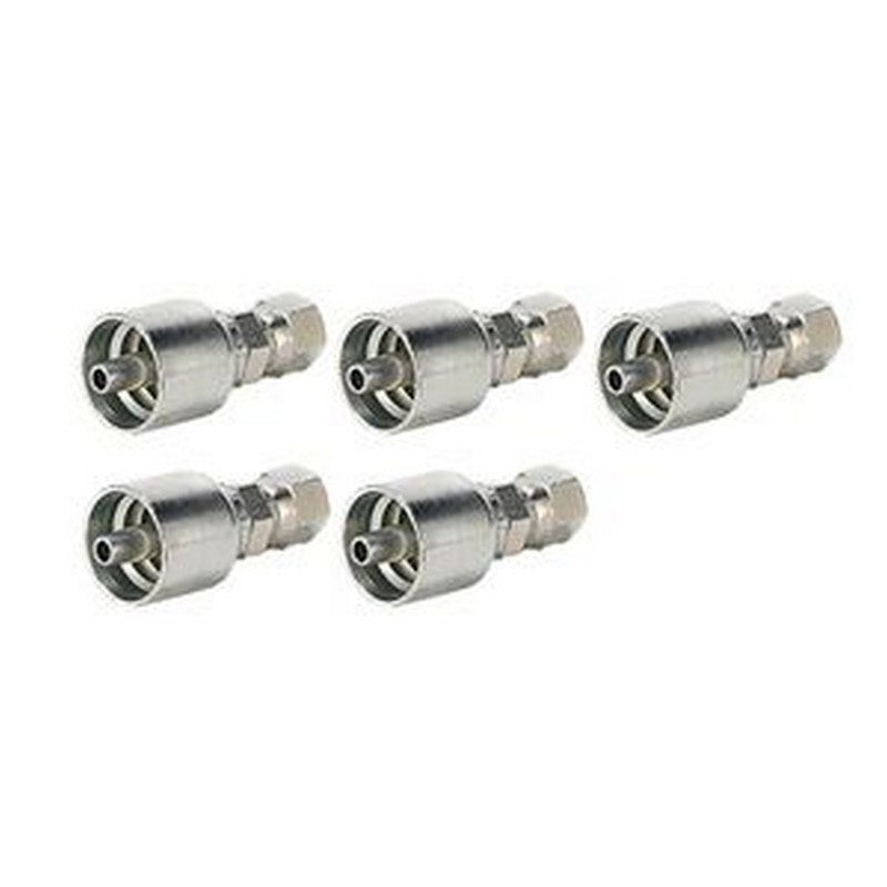 5PCS Hydraulic Hose Fitting With 3/8" Female JIC Swivel Thread 10643-6-4 for Parker