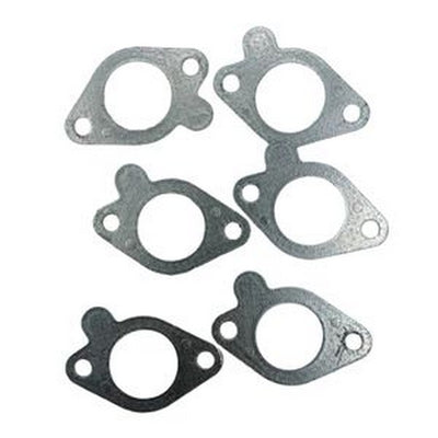 6 Pcs Exhaust Manifold Gasket 272-1956 for Caterpillar CAT Engine 3126 C7 Excavator 322C 324D 325D 329D - Buymachineryparts