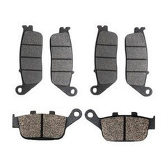 6 Pcs Front & Rear Brake Pad FA142 FA140 for Honda Motorcycle VTR250 CB500FAD CB500RD CB500XD FMX650