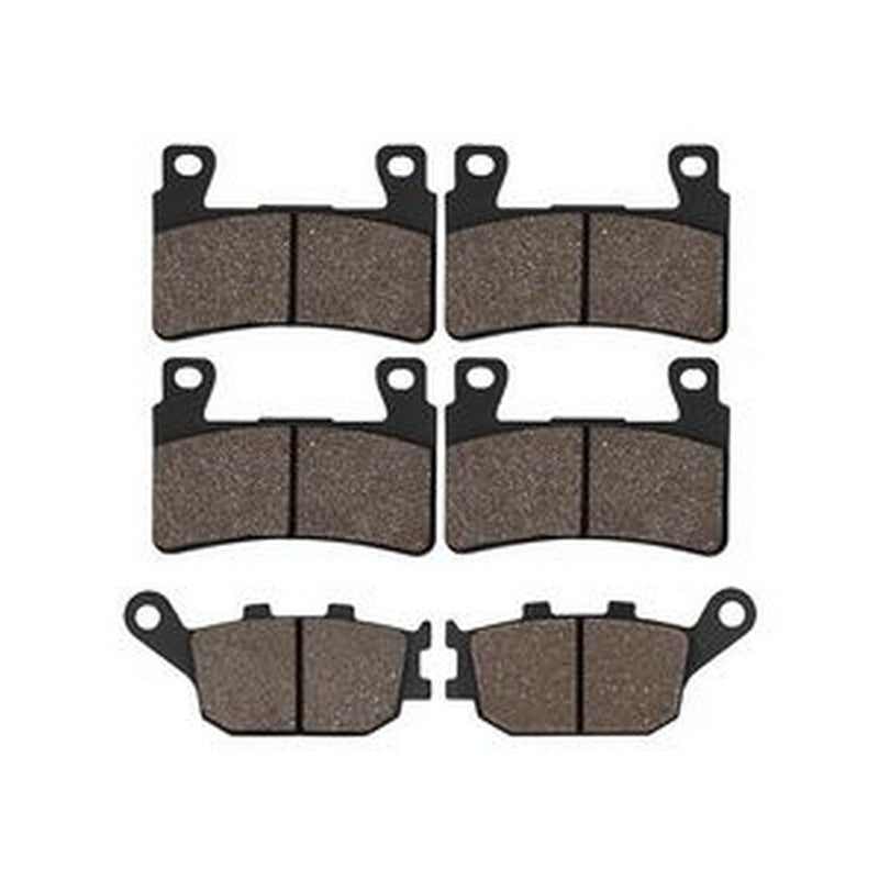 6 Pcs Front Rear Brake Pad FA296 FA174 for Honda Motorcycle CBR600F4i Sport 2001-2006