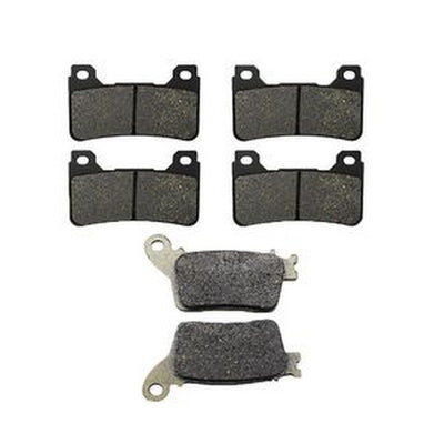 6 Pcs Front & Rear Brake Pad FA390 FA436 for Honda Motorcycle CBR600RR CBR1000RR