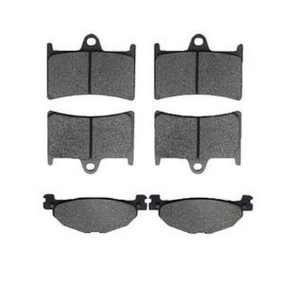 6 Pcs Front & Rear Rotor Brake Pad FA252 FA408 for Yamaha Motorcycle XP 500 T-Max