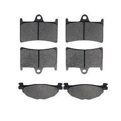 6 Pcs Front & Rear Rotor Brake Pad FA252 FA408 for Yamaha Motorcycle XP 500 T-Max