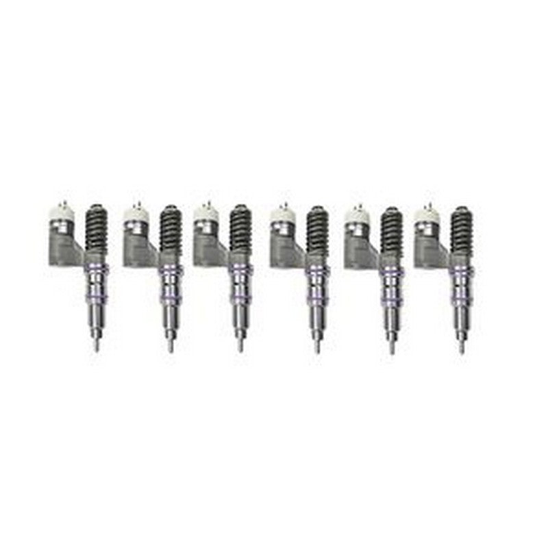 6 Pcs Fuel Injector 10R-8501 10R-1273 for Caterpillar CAT Engine 3406E ...