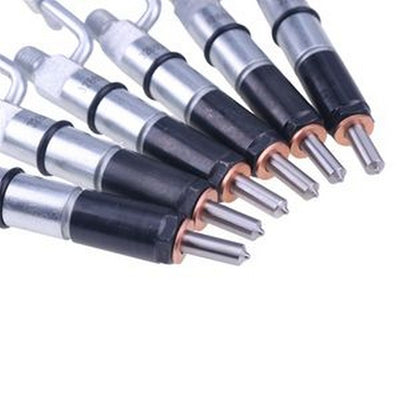 6 PCS Fuel Injector 128-3293 for Caterpillar CAT Engine 3046 Excavator 315 315B Tractor D5G Loader 939C - Buymachineryparts