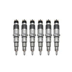 6 PCS Fuel Injector 2854608 0445120057 for Case New Holland IVECO Engine F4HE9687 - Buymachineryparts