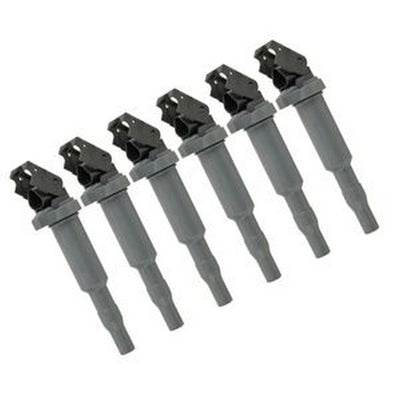 6 PCS Ignition Coil 0221504465 for BMW E60 E85 E90