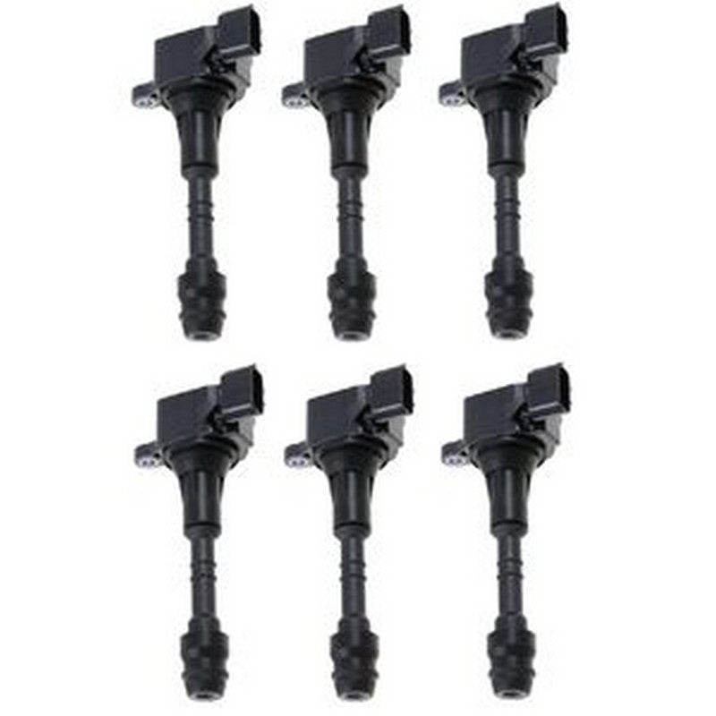 6 PCS Ignition Coil 22448-8J11C for Nissan Frontier Pathfinder Maxima Xterra