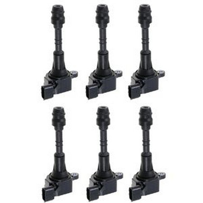 6 PCS Ignition Coil 22448-AL610 for G35 350Z 3.5L 03-08 Infiniti FX35 M35