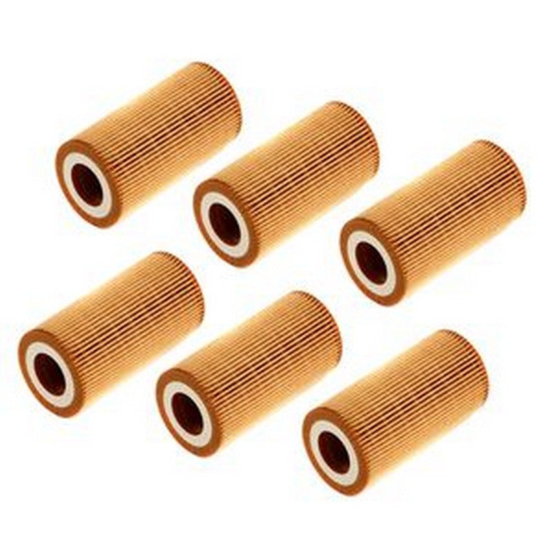 6 Pcs Oil Filter HU719/6X 6D198405 O6D115562 for Mann Audi A3 A4 VW Golf Beetle Jetta Passat