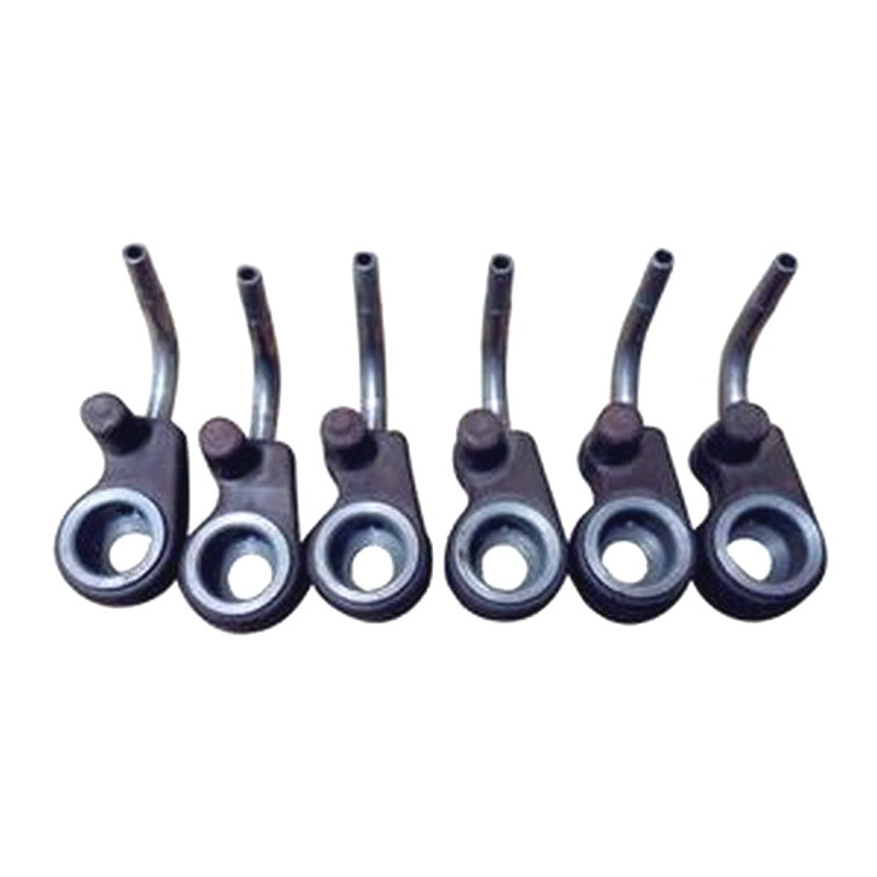6 PCS Piston Cooling Nozzle 4987915 for Cummins Engine 6L ISLE