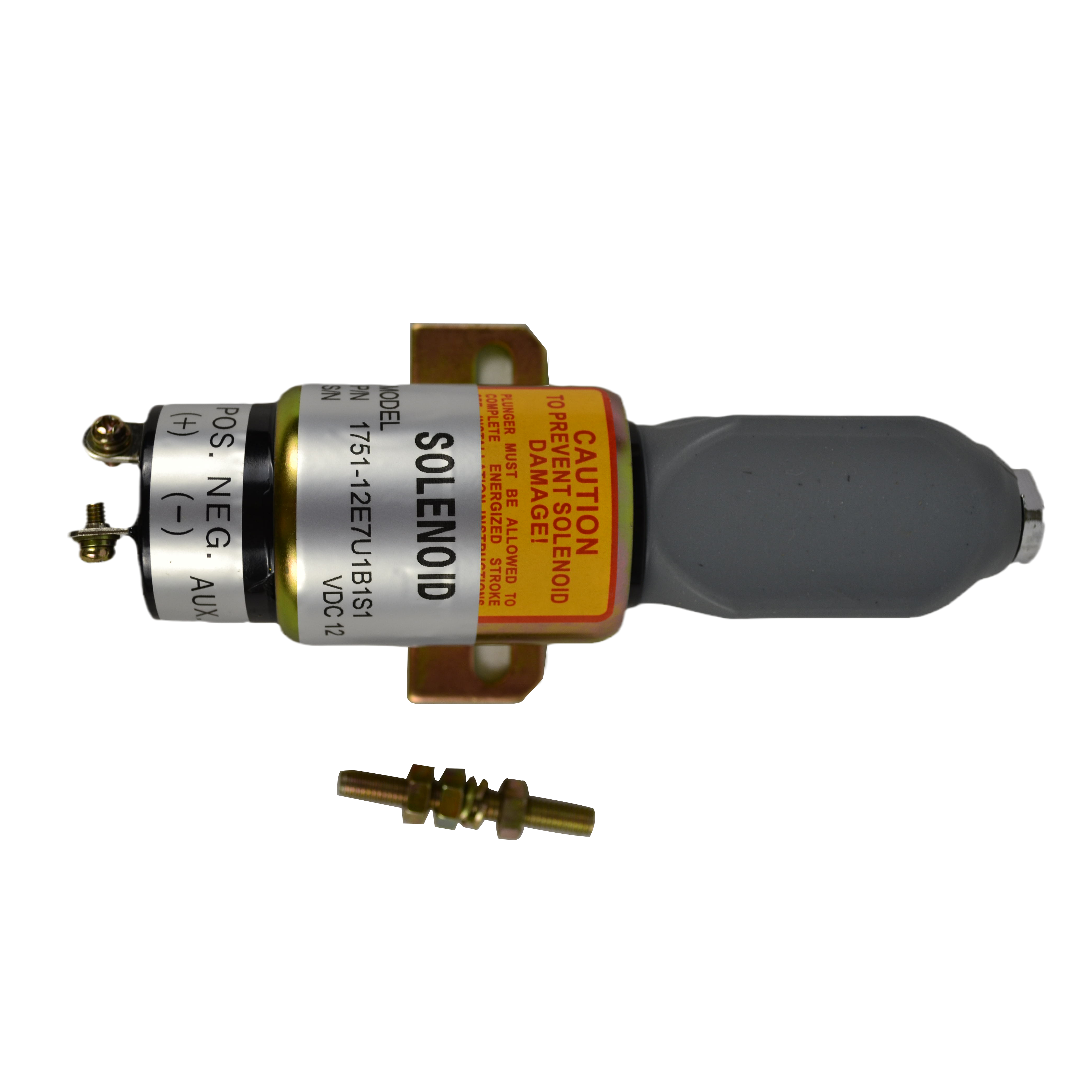 Diesel Shut Down Solenoid 1751-12E7U1B1S1 For Woodward - Buymachineryparts