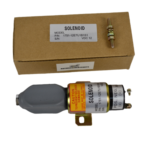 Universal Shut Down Solenoid - Replaces 2001-12E2U1B1S1A, SA-5174-12, AE47999, AE44912