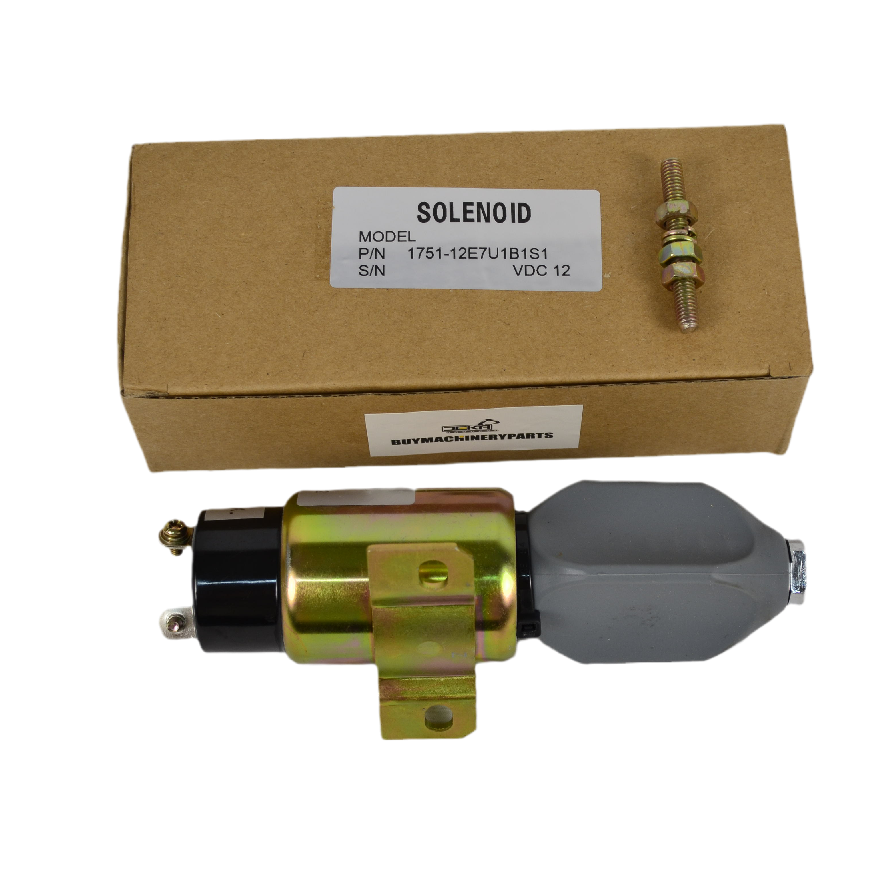Diesel Shut Down Solenoid 1751-12E7U1B1S1 For Woodward - Buymachineryparts
