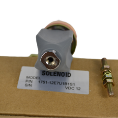 Diesel Shut Down Solenoid 1751-12E7U1B1S1 For Woodward - Buymachineryparts