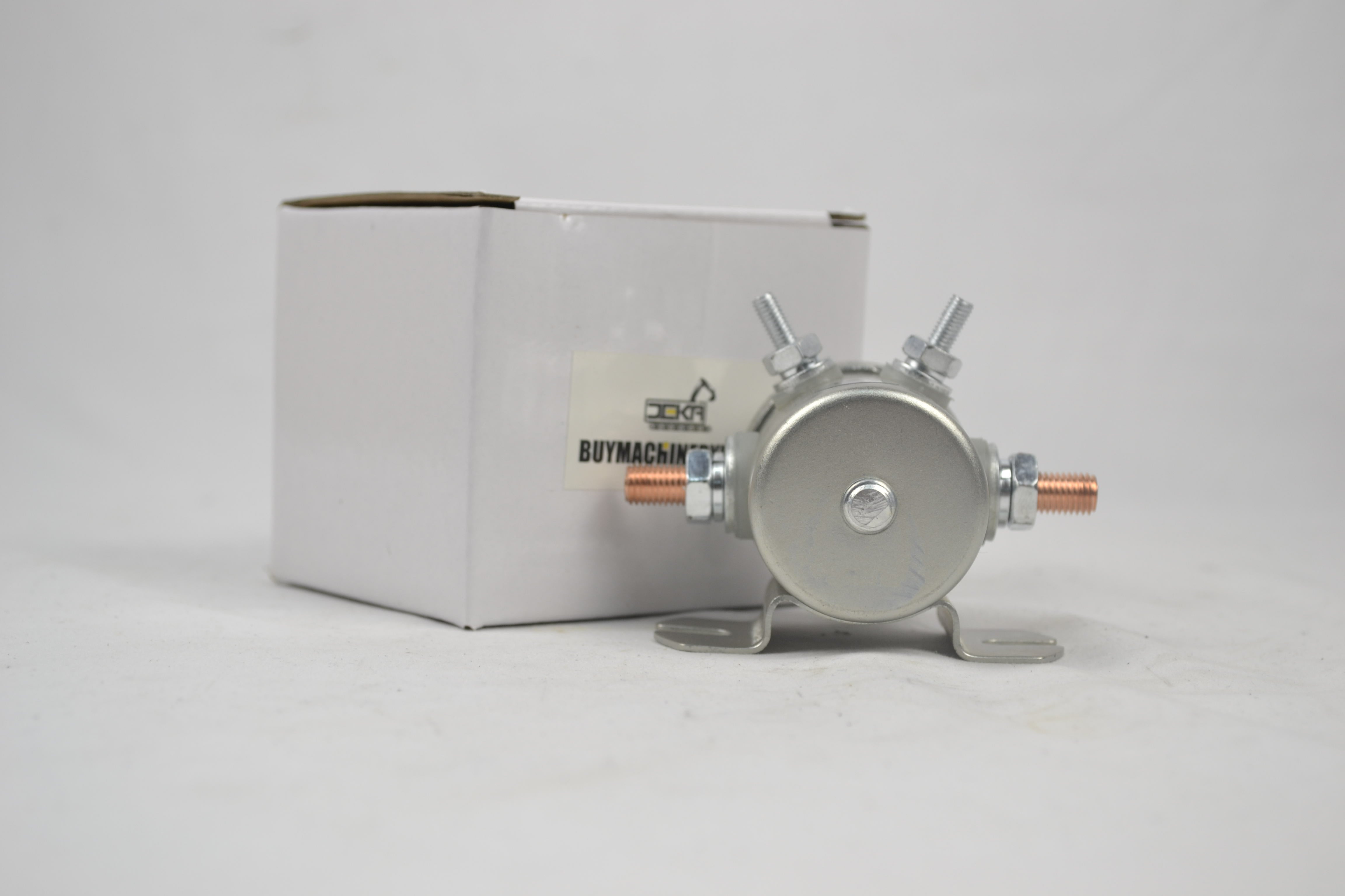 Continuous Duty Solenoid Relay Switch 1114208 1114218 Nickel-Plating 100Amp for Winch Golf Cart 12V - Buymachineryparts
