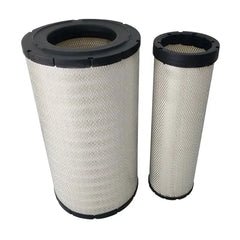 Air Filter Element 474-00040 474-00039 Compatible with Doosan Daewoo Excavator DL220-3 DX140W DX160W-3 DX225LC DX255LC DL220 DX140W TIER-II DX170W DX225LC-3 DX255LC-3