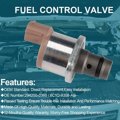 Fuel Pump Suction Control Valve 294200-0360 SCV Fit Mitsubishi Pajero Triton Isuzu Dmax Mazda