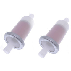 2PCS Fuel Filter  1986-2014 for Kawasaki FD501D FD501V FD590V FD611V FD620D FD661D FD671D FD711D FD750D FD791D FD851D Engine Mule 610 600 2510 3010 Motorcycle ATV 49019-1055 49019-0032