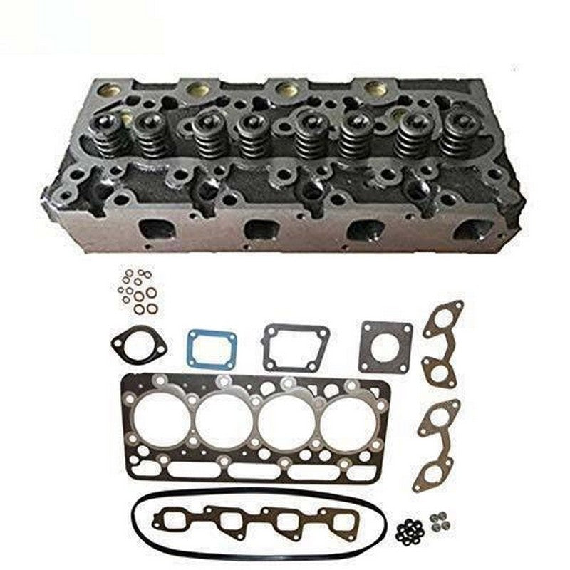 New Complete Diesel Cylinder Head + Upper Gasket Set For Kubota V2403