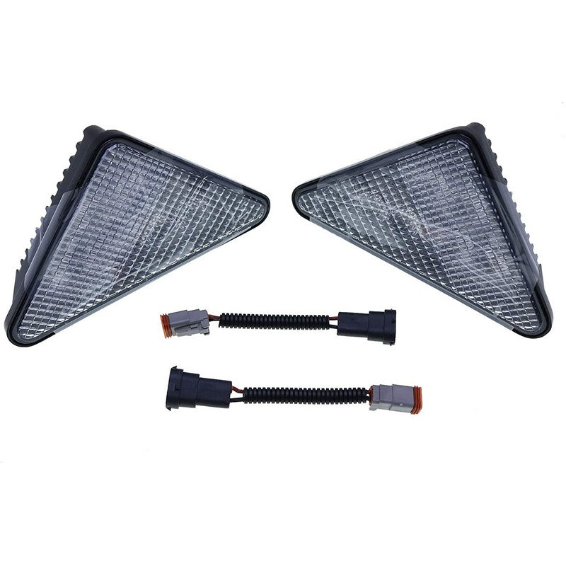 LED Headlight Kit 7259523 7259524 Compatible with Bobcat Loader 751 753 763 773 863 864 873 883 963 A220 A300 S130 S150 S160 S175 S185 S205 S220 S250 S300 S330 T140 T180 T190 T200 T250
