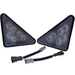 LED Headlight Kit 7259523 7259524 Compatible with Bobcat Loader 751 753 763 773 863 864 873 883 963 A220 A300 S130 S150 S160 S175 S185 S205 S220 S250 S300 S330 T140 T180 T190 T200 T250