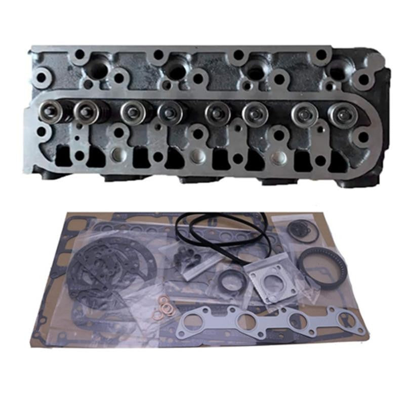 Complete Cylinder Head With Valves for Kubota V1505 Engine B2910HSD B7820HSD B3030 Tractor