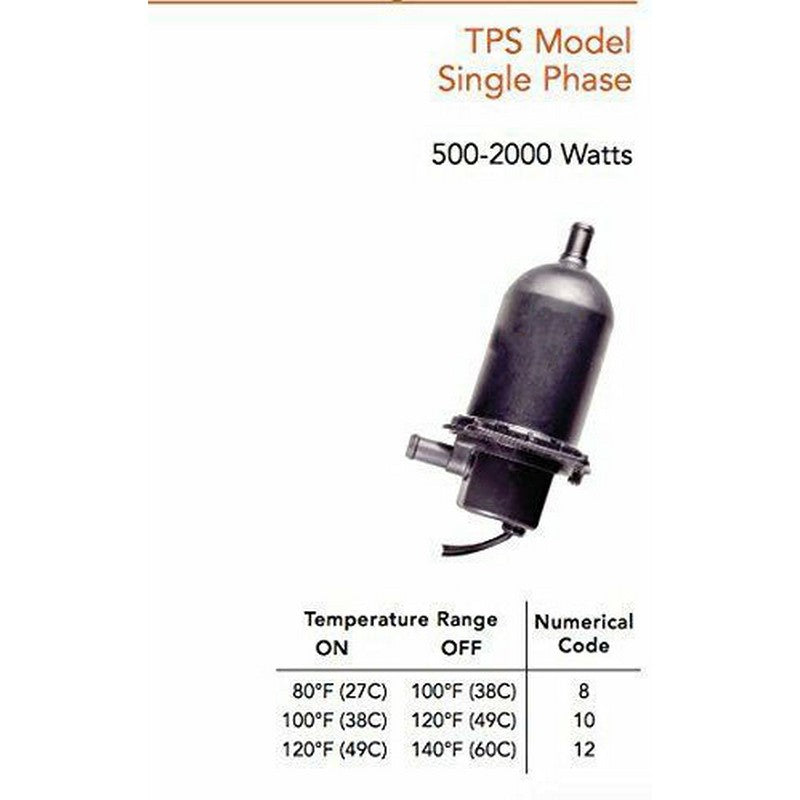 Block Heater TPS051GT8-000 80-100 degrees