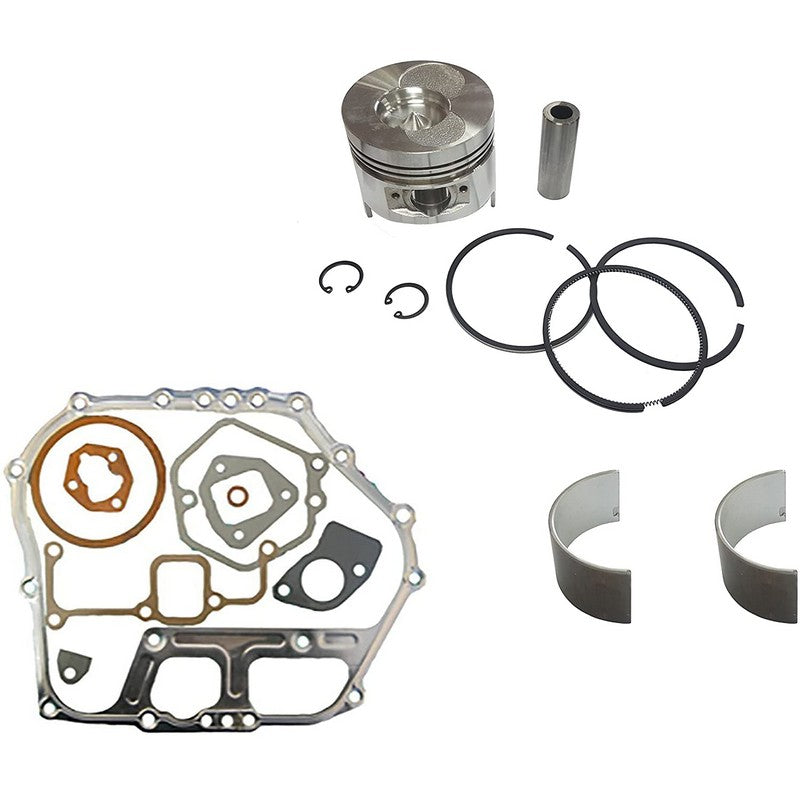 Piston & Gaskets & Bearing For Yanmar Diesel Engine & Generator L100 186FA 10HP