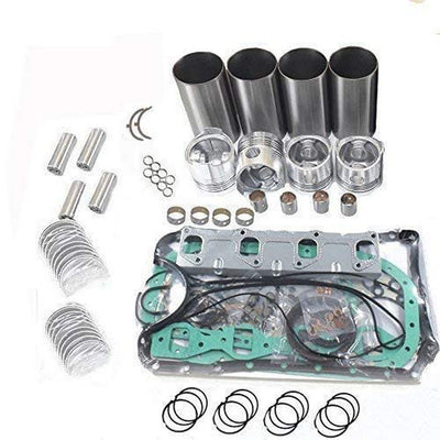 Rebuild Kit For Isuzu 4JB1 2.8L Non-Turbo Engine Mustang Bobcat Loader Excavator