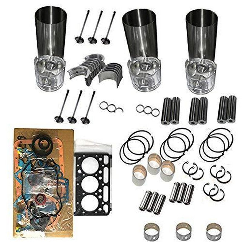 Rebuild Kit For Kubota D1402 Engine Mustang 342 Skid Steer Loader ...
