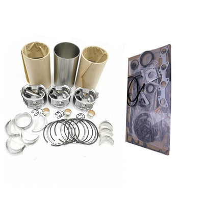 New Overhaul Rebuild Kit for Kubota D902 Engine with Piston Liner Gasket Ring